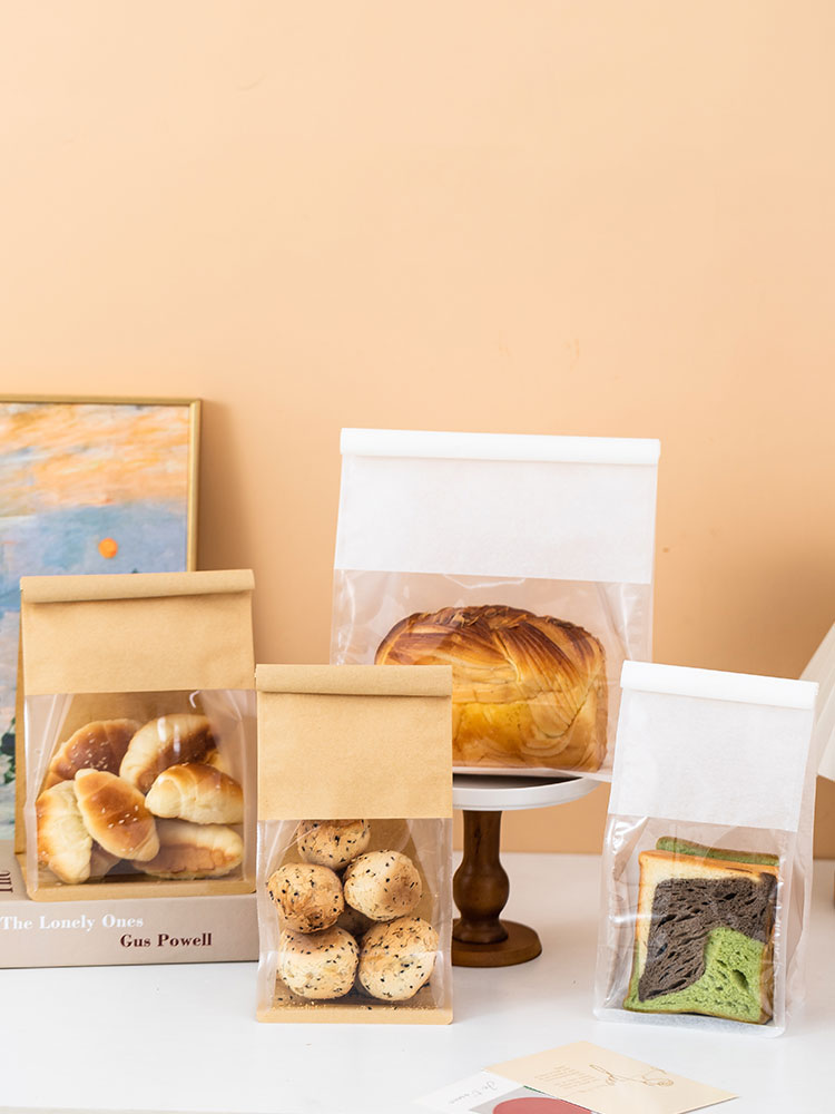 Kitchen Krafts Baking Supplies - Şeffaf Kraft Kağıt Torba Kendinden Sızdırmaz