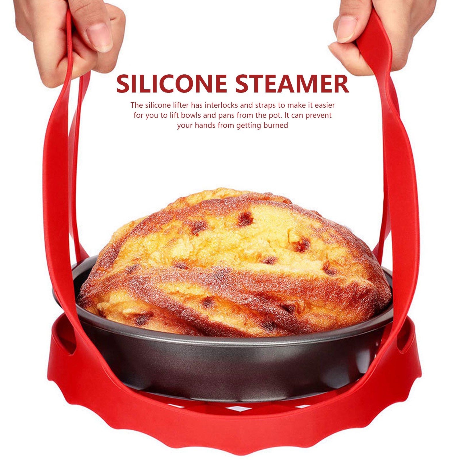 Kitchen Baking Tray Set - 4'lü Set Silikon Mutfak Gereçleri Pişirme