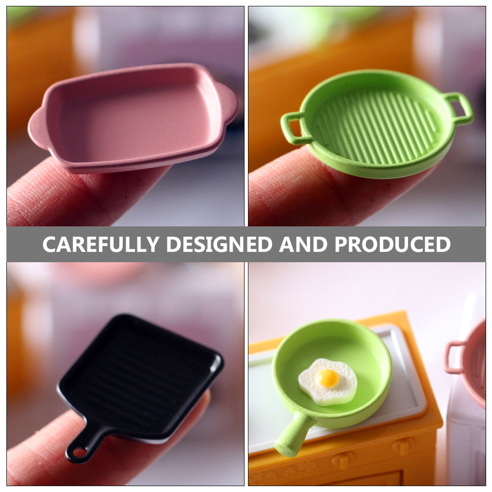 Kitchen Baking Tray Set - 4 Parça Mini Fırın Tepsisi Seti,