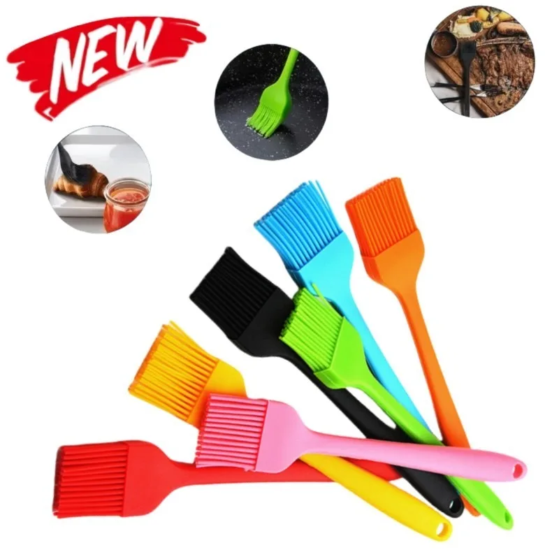 Kitchen Baking Brush - Silikon barbekü fırçası, ısıya dayanıklı yağ