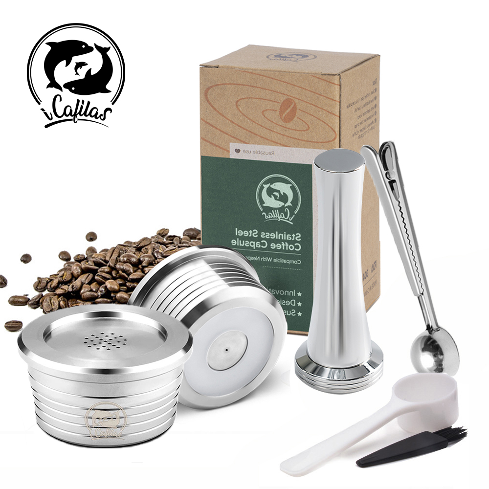 Kitchen Q - Yeniden kullanılabilir paslanmaz çelik kahve kapsülü