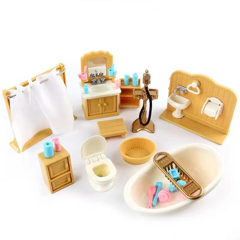 Kitchen Q - Dollhouse Minyatür Hediye kutusu ambalaj 1/12