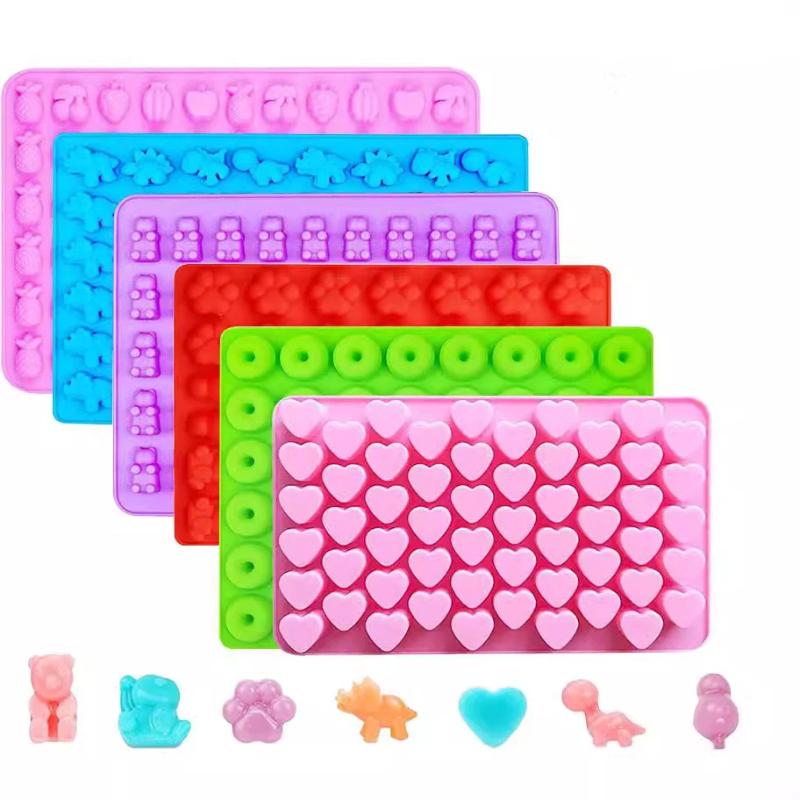 Kitchen Baking Tray Set - 1/5 Adet Şekerleme Jöle Kalıbı Seti,