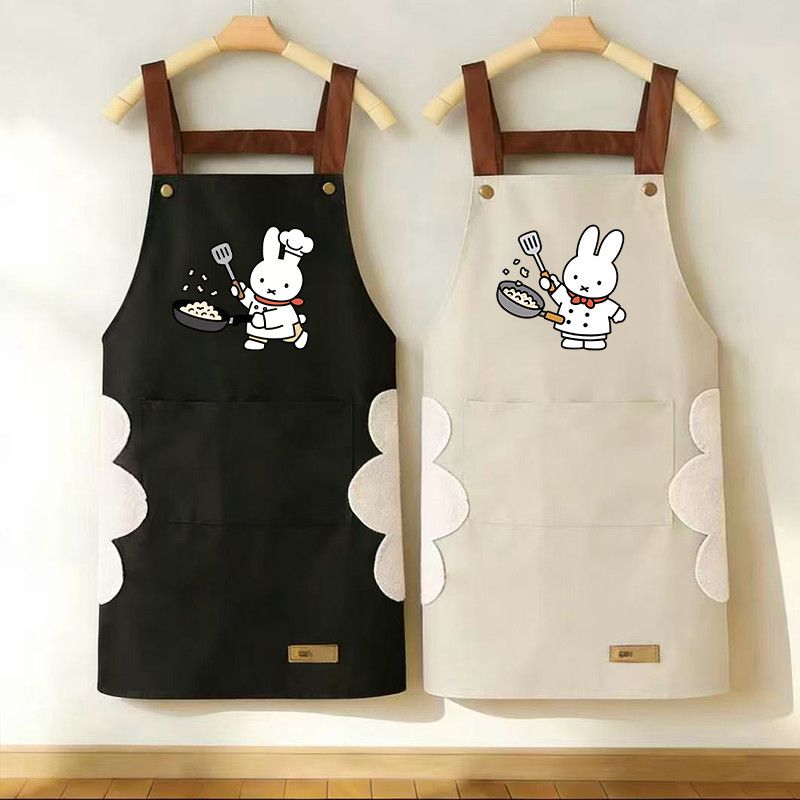 Kitchen Q - Yeni Karikatür Miffy Tavşan Önlük Su