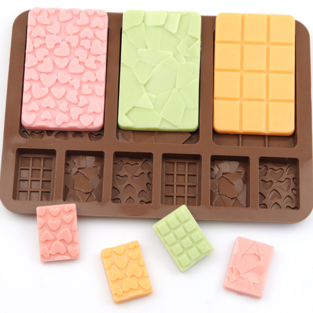 Kitchen Appliances For Baking - 9-Cavity Çikolata Silikon Kalıp Fondan Şeker