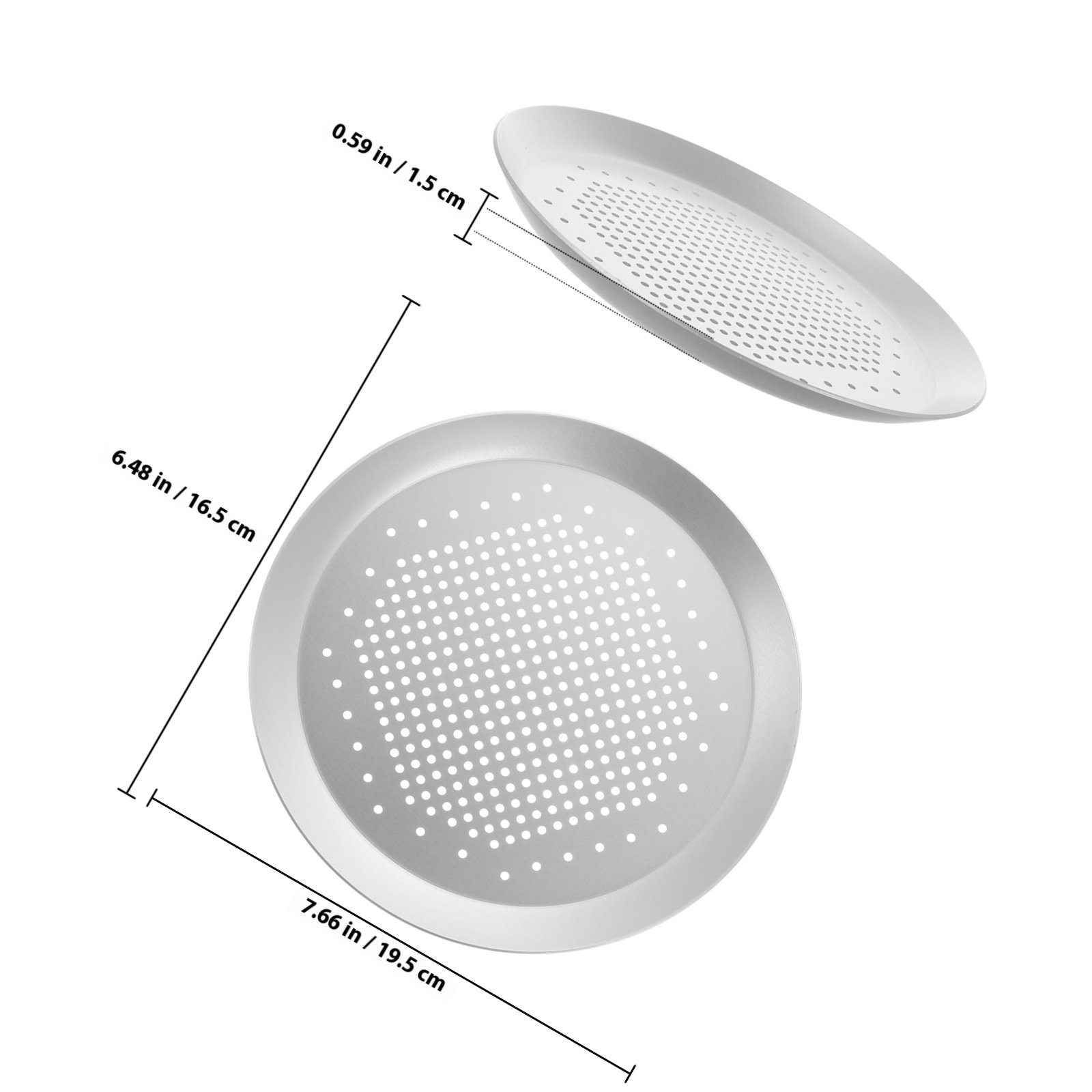 2 Adet Pizza Tepsisi, Metal, D - Kitchen Essentials Baking Tray incelemesi ve fiyatı