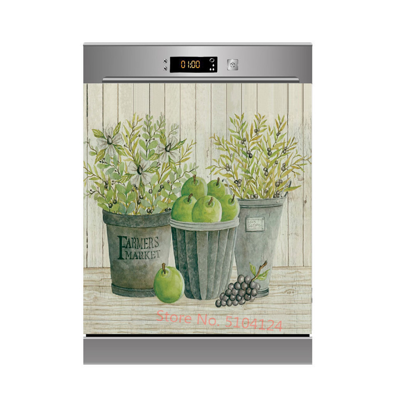 Saksı çiçek etiket bulaşık mak - Kitchen Baking Cabinet incelemesi ve fiyatı