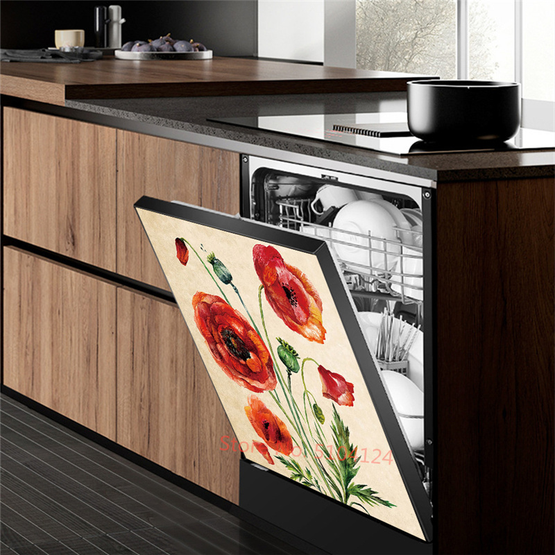 Saksı çiçek etiket bulaşık mak - Kitchen Baking Cabinet incelemesi ve fiyatı