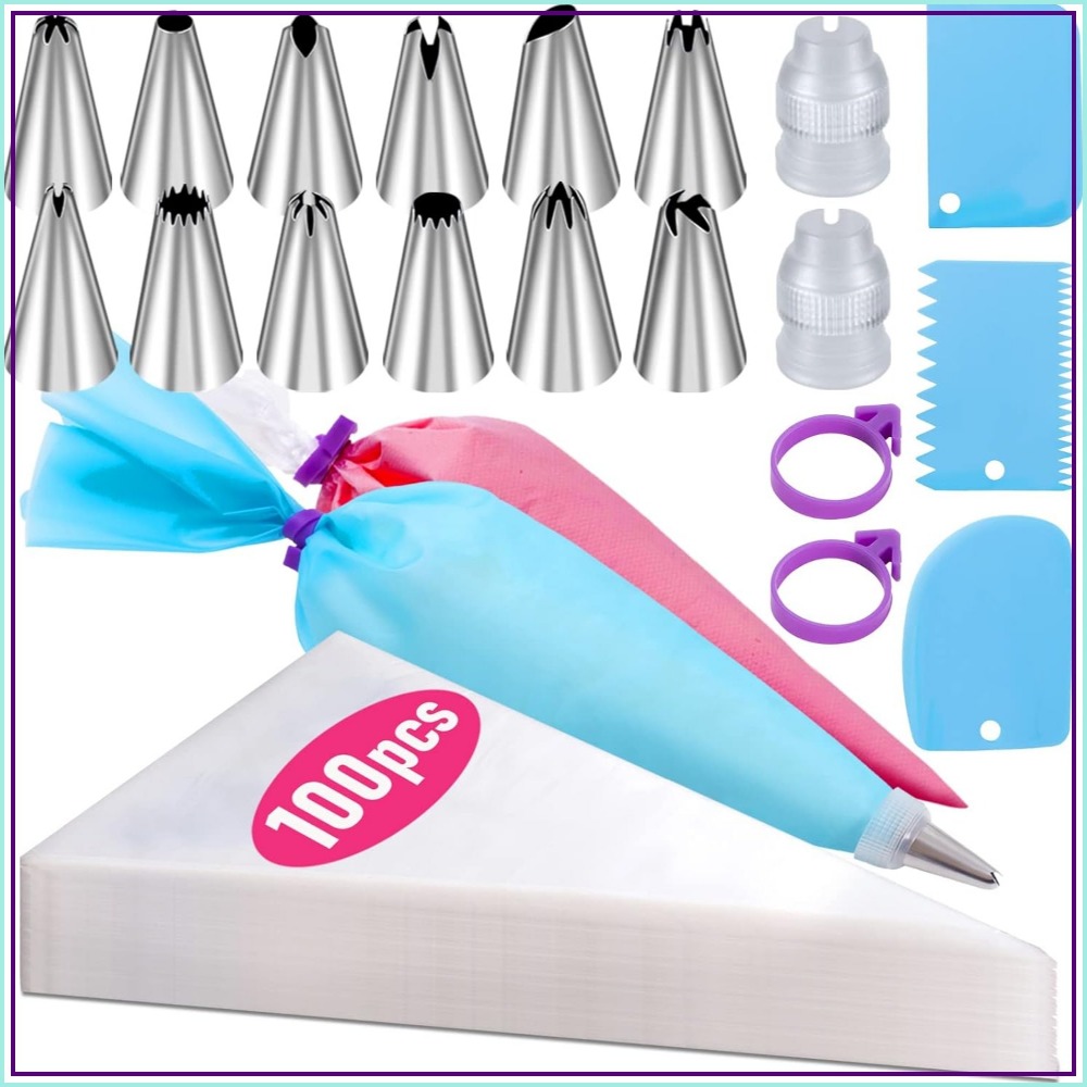 100 Adet Tek Kullanımlık Pasta - Decorating Tip Set incelemesi ve fiyatı