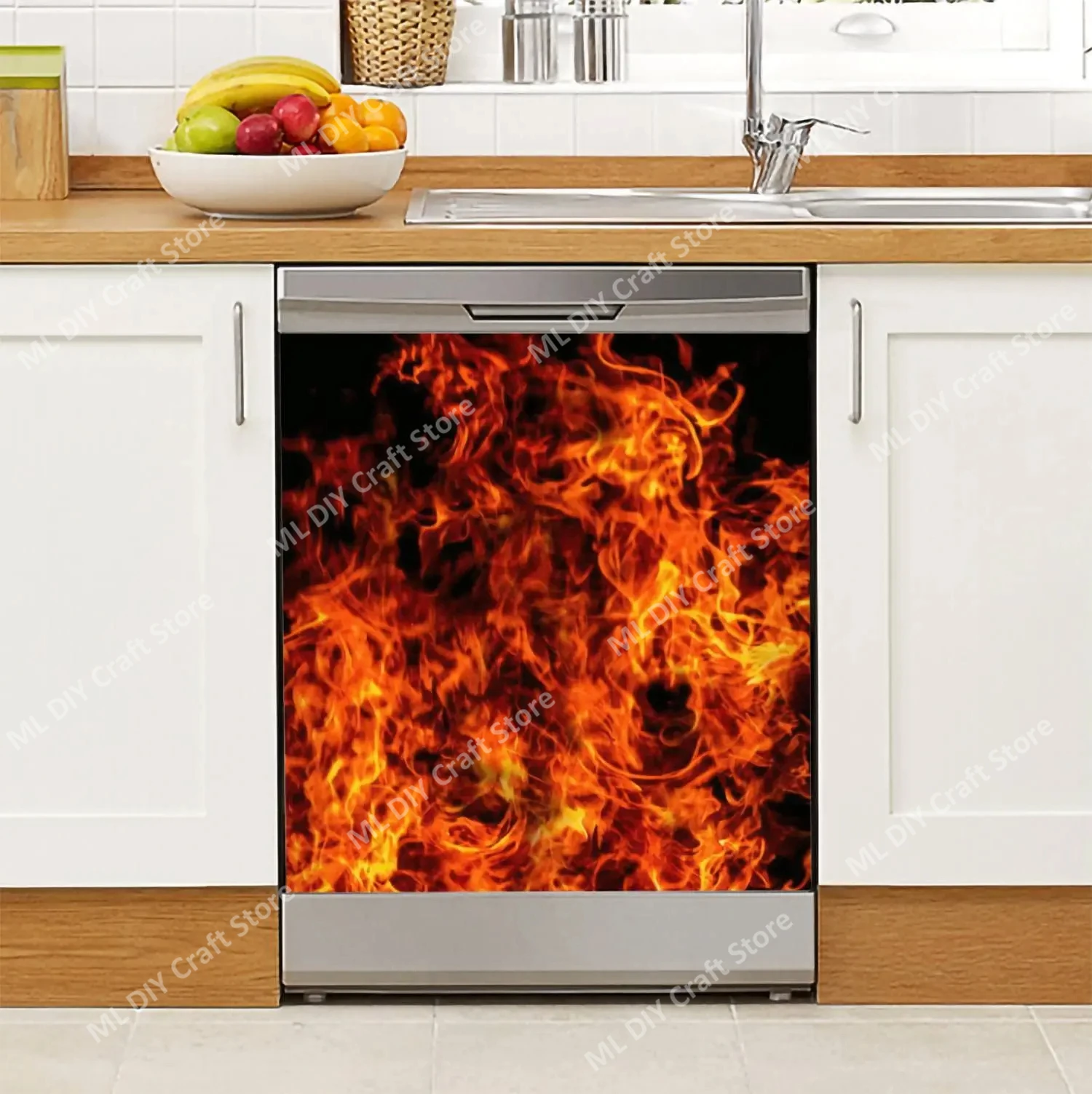 Köy Yaratıcı Şömine Bulaşık Ma - Kitchen Baking Cabinet incelemesi ve fiyatı