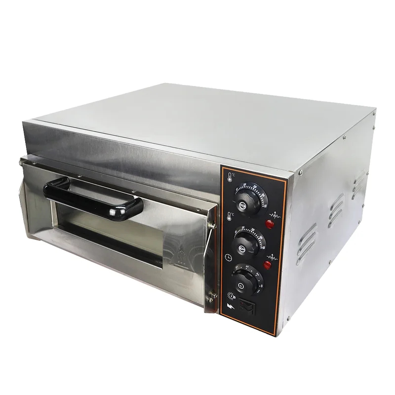 Paslanmaz Çelik Tek Katlı Pizz - Commercial Kitchen Baking Oven incelemesi ve fiyatı