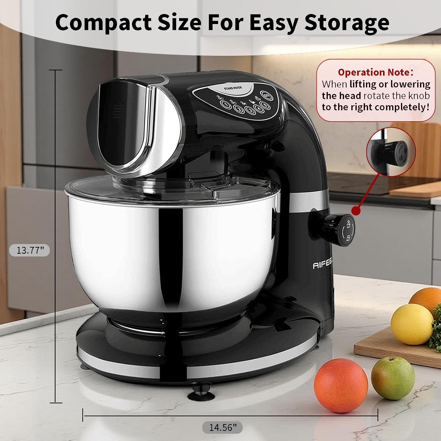 Siyah Elektrikli Stand Mikser  - Stand Mixer Bowl incelemesi ve fiyatı