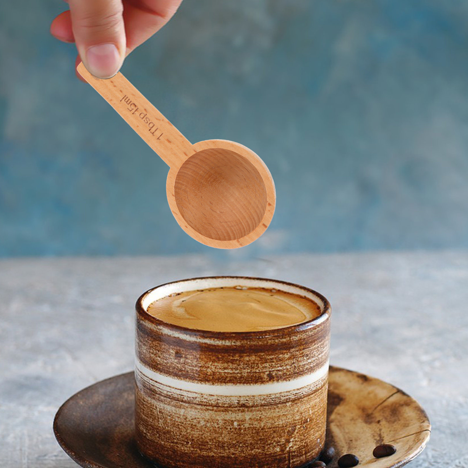 4 Adet Ahşap Kahve Ölçü Kaşığı - Kitchen Baking Soda incelemesi ve fiyatı