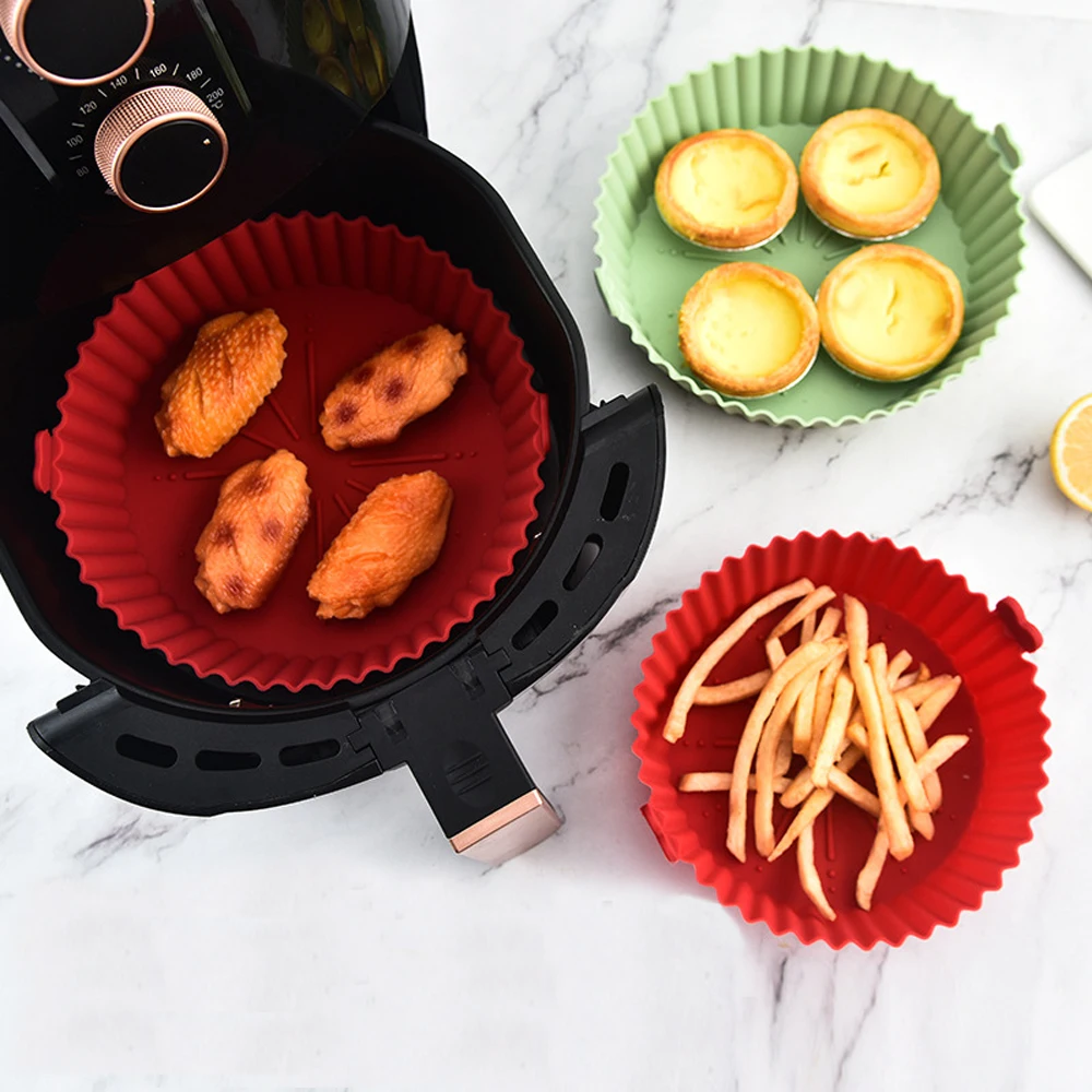 Yuvarlak Air Fryer Silikon Kab - Kitchen Essentials Baking Tray incelemesi ve fiyatı