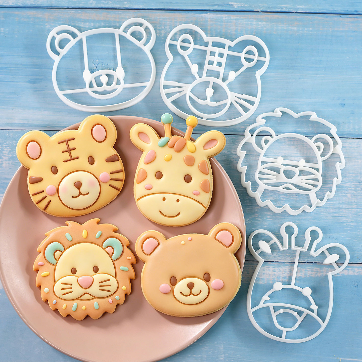 4 Parça Hayvan Figürlü Kurabiy - Kitchen Appliances For Baking incelemesi ve fiyatı