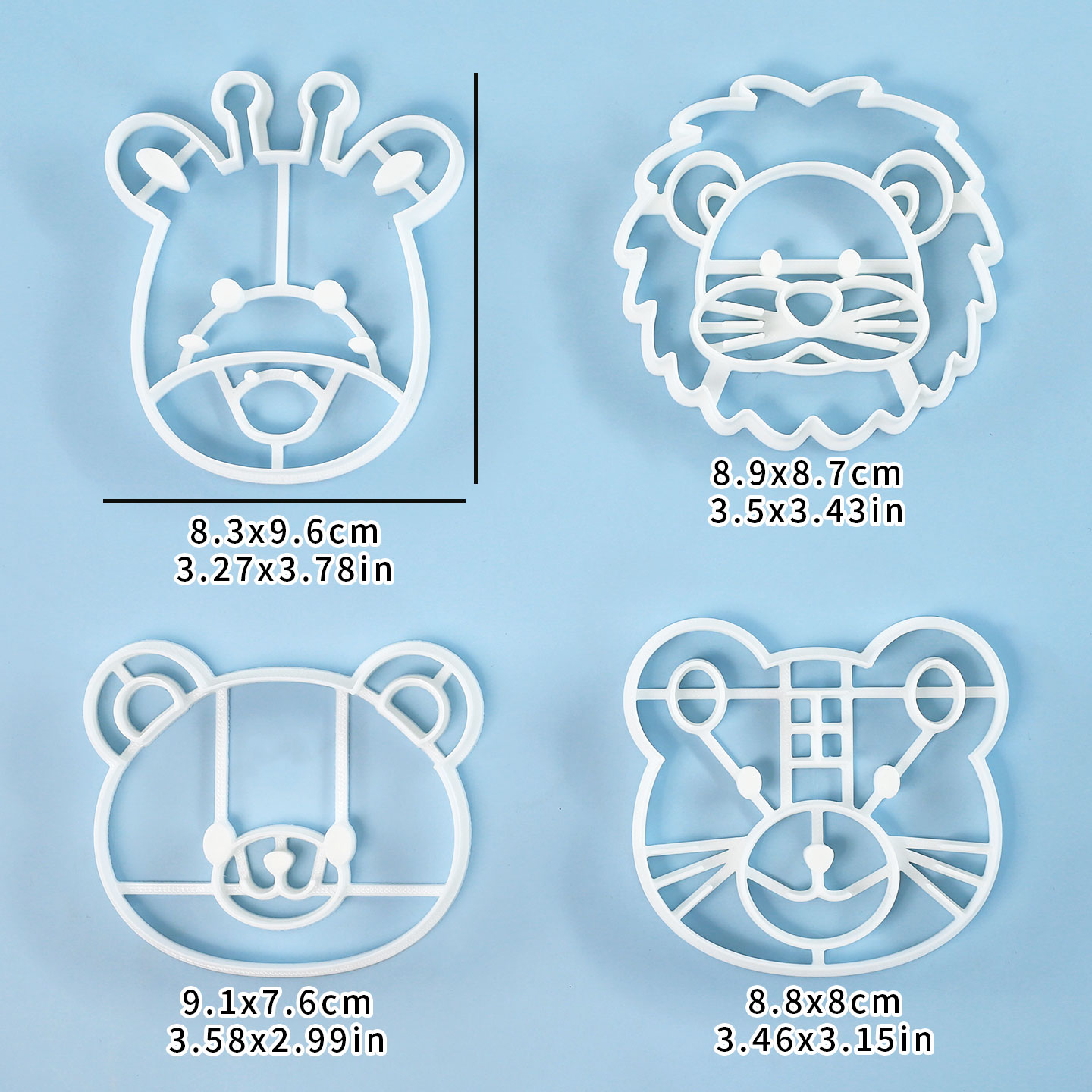 4 Parça Hayvan Figürlü Kurabiy - Kitchen Appliances For Baking incelemesi ve fiyatı