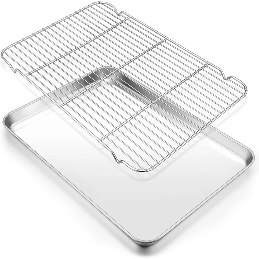 304 Paslanmaz Çelik Fırın Teps - Kitchen Baking Tray Set incelemesi ve fiyatı