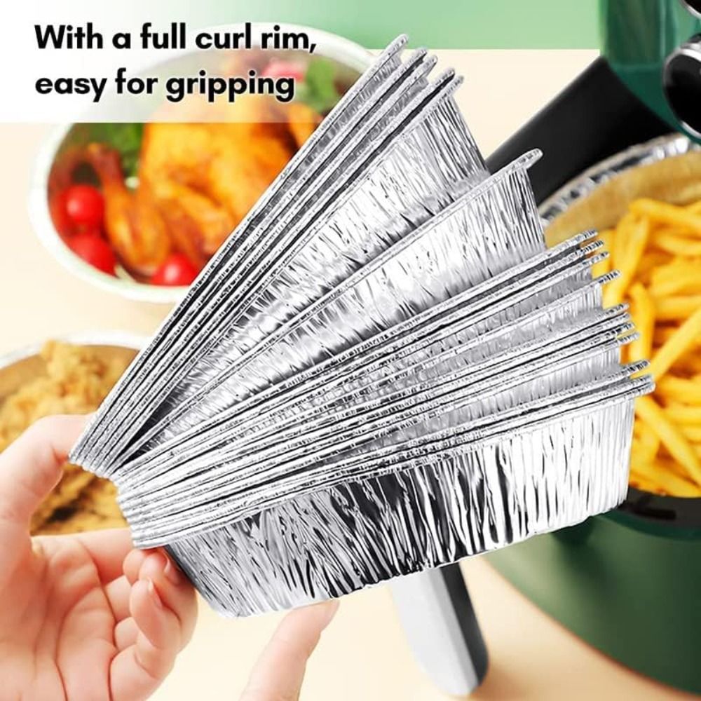 50 Adet Taşınabilir Gümüş Foly - Kitchen Baking Tray Set incelemesi ve fiyatı