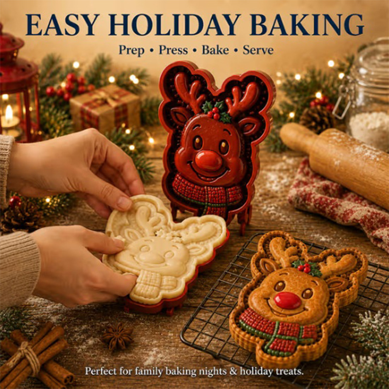 Noel Temalı Mini Pasta Kalıbı  - Kitchen Appliances For Baking incelemesi ve fiyatı