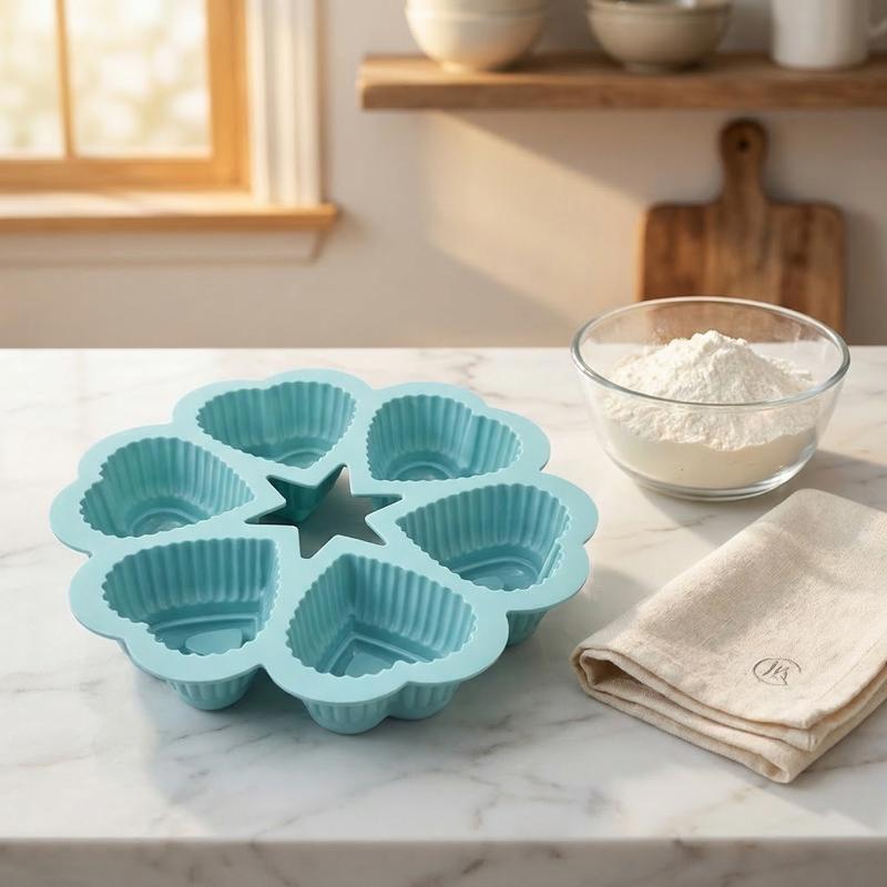 Yapışmaz Silikon Kalp Şeklinde - Kitchen Essentials Baking Tray incelemesi ve fiyatı