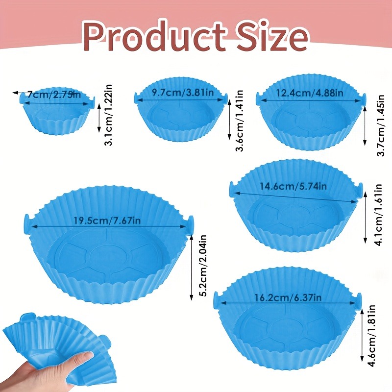6 Parçalı Silikon Fritöz Fırın - Kitchen Essentials Baking Tray incelemesi ve fiyatı