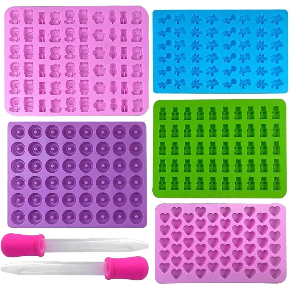 5 adet Şeker Silikon Kalıplar  - Kitchen Baking Tray Set incelemesi ve fiyatı