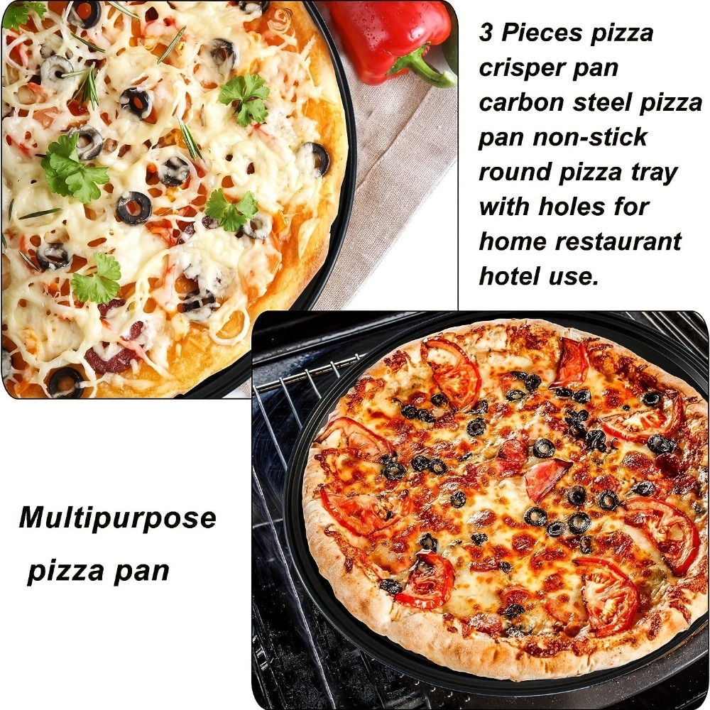 Karbon Çelik Delikli Pizza Tep - Kitchen Baking Tray Set incelemesi ve fiyatı